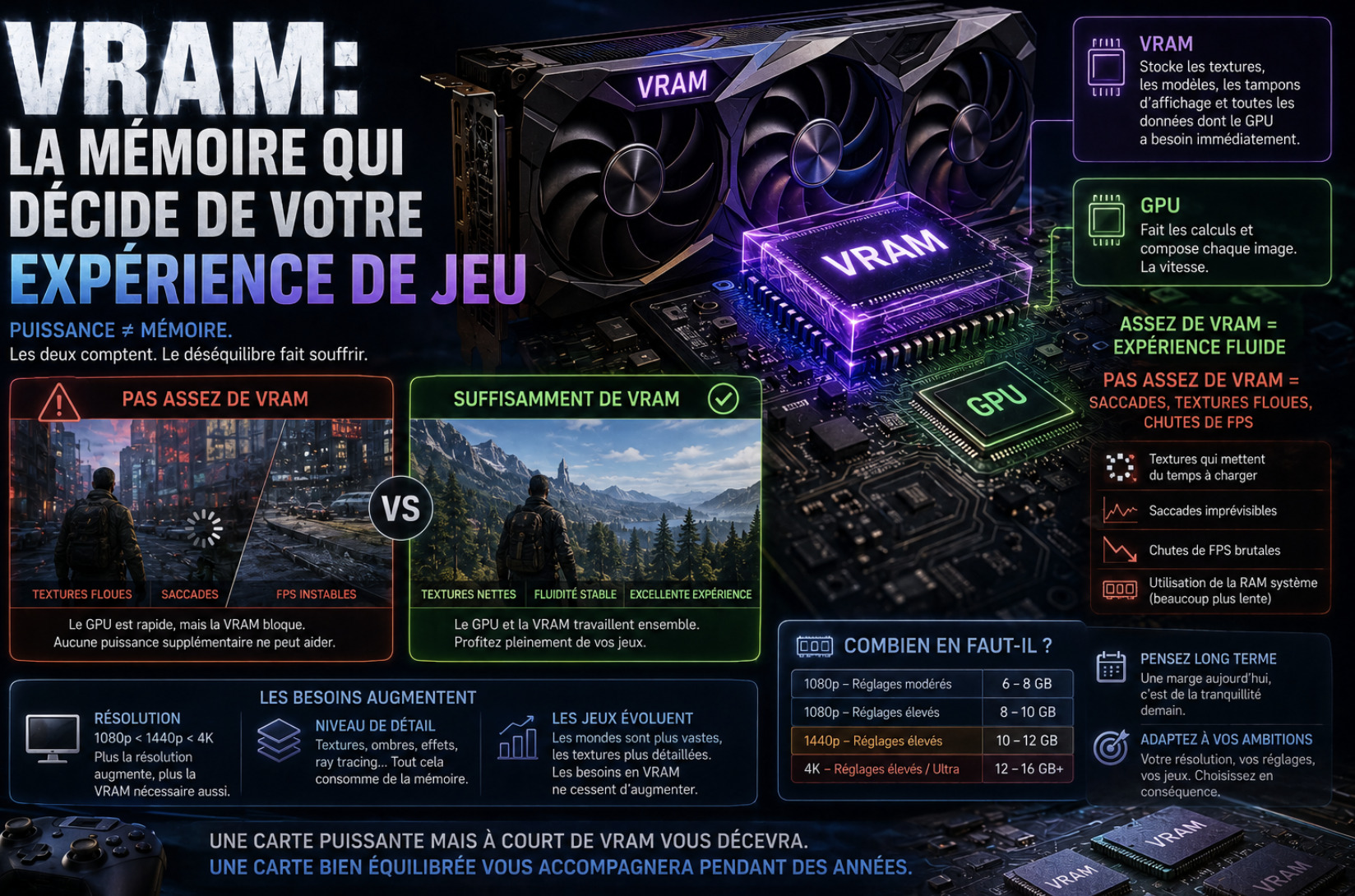 Combien de VRAM Faut-il Vraiment pour Jouer