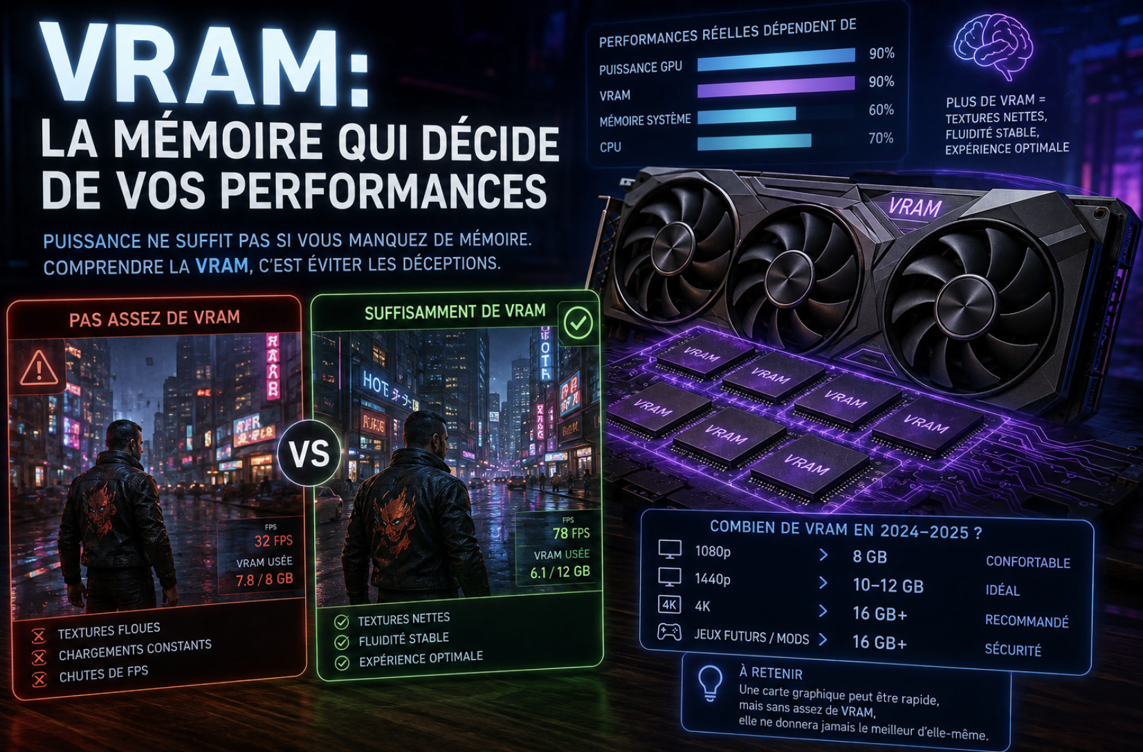 Combien de VRAM Faut-il Vraiment pour Jouer